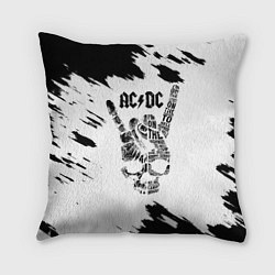 Подушка квадратная ACDC