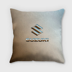 Подушка квадратная Suzuki, цвет: 3D-принт