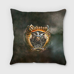 Подушка квадратная Sabaton, цвет: 3D-принт