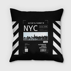 Подушка квадратная Off-White: NYC