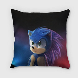 Подушка квадратная SONIC, цвет: 3D-принт