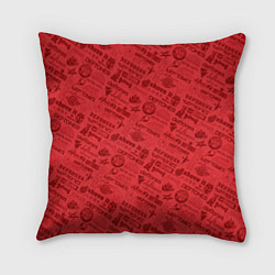 Подушка квадратная Deftones, цвет: 3D-принт