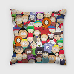 Подушка квадратная South Park персонажи