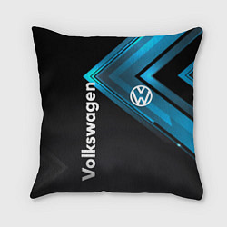 Подушка квадратная Volkswagen, цвет: 3D-принт
