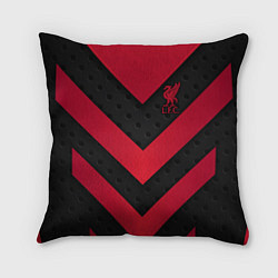 Подушка квадратная Liverpool FC, цвет: 3D-принт