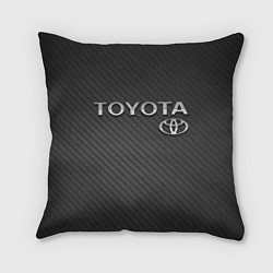 Подушка квадратная Toyota Carbon