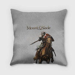 Подушка квадратная Mount and Blade, цвет: 3D-принт