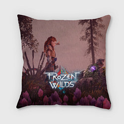 Подушка квадратная HORIZON ZERO DAWN, цвет: 3D-принт