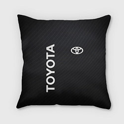 Подушка квадратная TOYOTA, цвет: 3D-принт