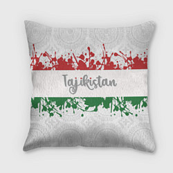 Подушка квадратная Таджикистан