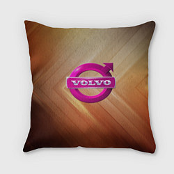 Подушка квадратная Volvo, цвет: 3D-принт