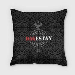 Подушка квадратная Дагестан, цвет: 3D-принт