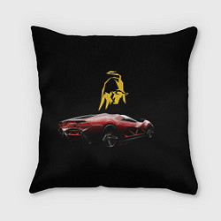 Подушка квадратная Lamborghini - motorsport
