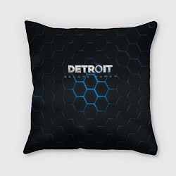 Подушка квадратная DETROIT S, цвет: 3D-принт