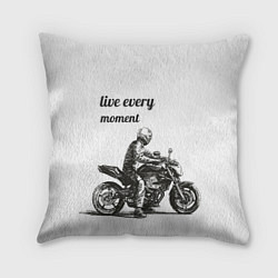 Подушка квадратная Мотоцикл