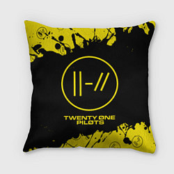 Подушка квадратная TWENTY ONE PILOTS 21 PILOTS