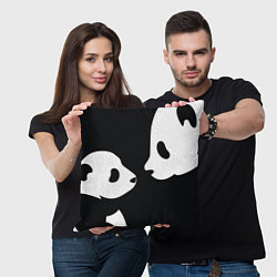 Подушка квадратная Panda, цвет: 3D-принт — фото 2