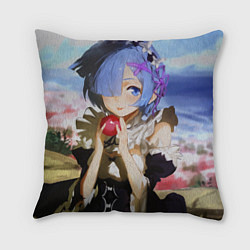 Подушка квадратная Re:Zero - Rem