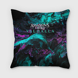 Подушка квадратная Assassins Creed Valhalla, цвет: 3D-принт