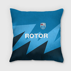 Подушка квадратная РОТОР Волгоград, цвет: 3D-принт