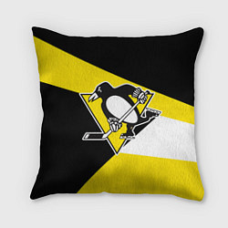 Подушка квадратная Pittsburgh Penguins Exclusive, цвет: 3D-принт