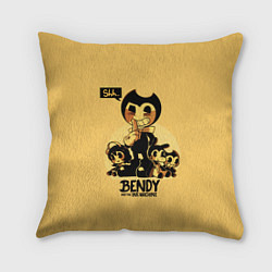 Подушка квадратная Bendy And The Ink Machine