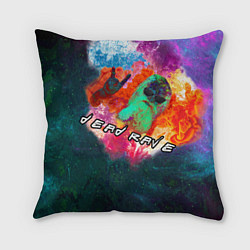 Подушка квадратная Dead Rave, цвет: 3D-принт