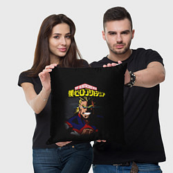 Подушка квадратная MY HERO ACADEMIA Z, цвет: 3D-принт — фото 2