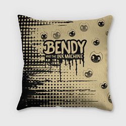 Подушка квадратная BENDY AND THE INK MACHINE, цвет: 3D-принт