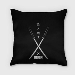 Подушка квадратная Ronin, цвет: 3D-принт