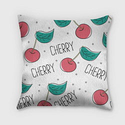 Подушка квадратная Вишенки Cherry