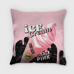 Подушка квадратная BLACKPINK ICE CREAM