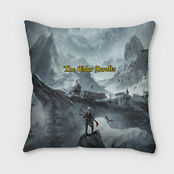 Подушка квадратная The Elder Scrolls, цвет: 3D-принт