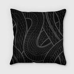Подушка квадратная Змеи, цвет: 3D-принт