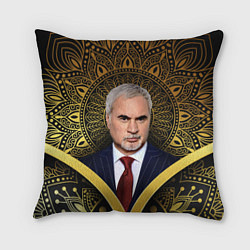 Подушка квадратная Валерий Меладзе золото мандала, цвет: 3D-принт