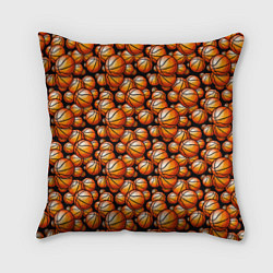 Подушка квадратная Баскетбольные Мячи