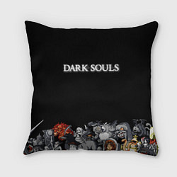 Подушка квадратная 8bit Dark Souls, цвет: 3D-принт