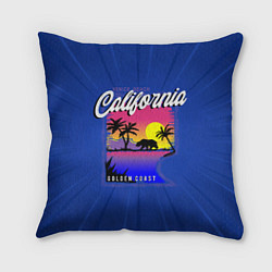 Подушка квадратная California golden coast