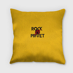 Подушка квадратная Rock privet