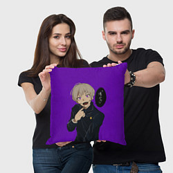 Подушка квадратная Jujutsu kai Anime, цвет: 3D-принт — фото 2