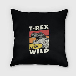 Подушка квадратная T-rex Wild