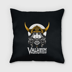 Подушка квадратная Valheim Viking, цвет: 3D-принт