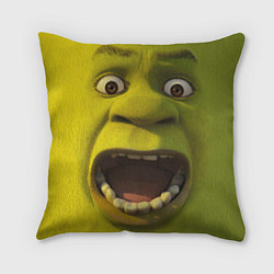 Подушка квадратная Shrek is Yelling