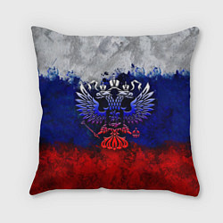 Подушка квадратная Россия Russia Герб