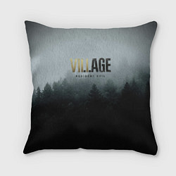 Подушка квадратная Resident Evil Village, цвет: 3D-принт