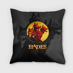 Подушка квадратная Hades wolf