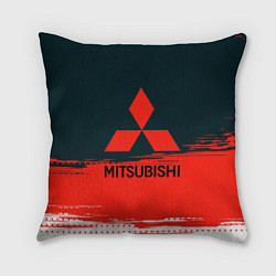 Подушка квадратная MITSUBISHI МИТСУБИШИ Z, цвет: 3D-принт