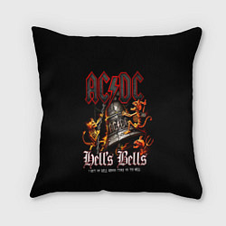 Подушка квадратная ACDC Hells Bells