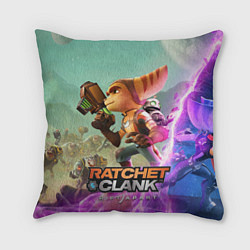 Подушка квадратная Ratchet & Clank: Rift Apart