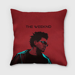 Подушка квадратная The weeknd